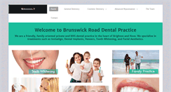 Desktop Screenshot of brunswickroaddentalpractice.co.uk